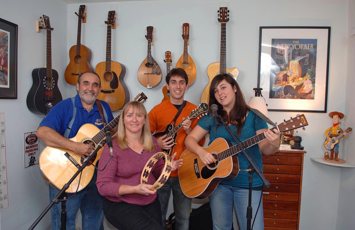 Keller family band 2008